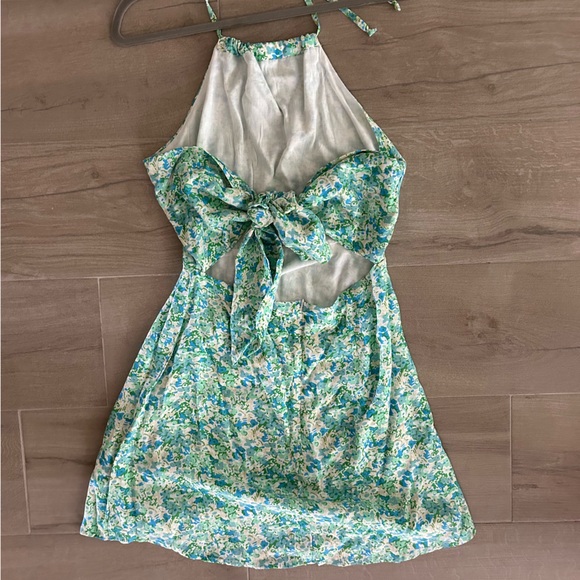 Faithfull The Brand Gaia Mini Dress In Varenna Floral Print - Picture 4 of 8